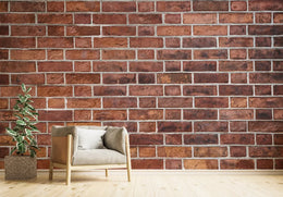 Beautiful Living Room Texture Brick Wall Mural image 2