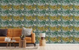 Verdant Vibes Abstract Wallpaper image 5