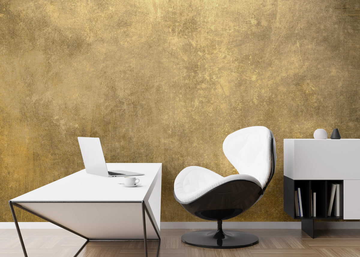 Metallic Texture Luxurious Grunge Removable Wallpaper