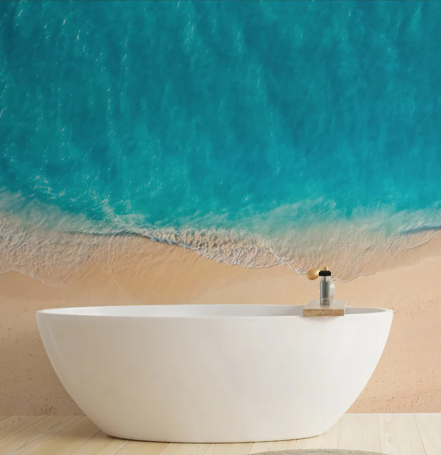 Beach Front Ocean Wallpaper