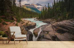 Breathtaking Forest Removable Wallpaper image 1