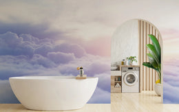 Self-Adhesive Dreamy Cloudscape Sky Wallpaper Mural image 4