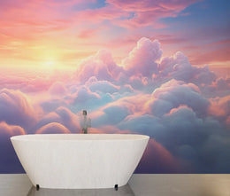 Peaceful Cloud Nature Wallpaper image 1