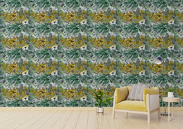 Verdant Vibes Abstract Wallpaper image 2