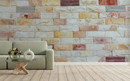 Real Texture Style Brick Wallpaper Murals image 6
