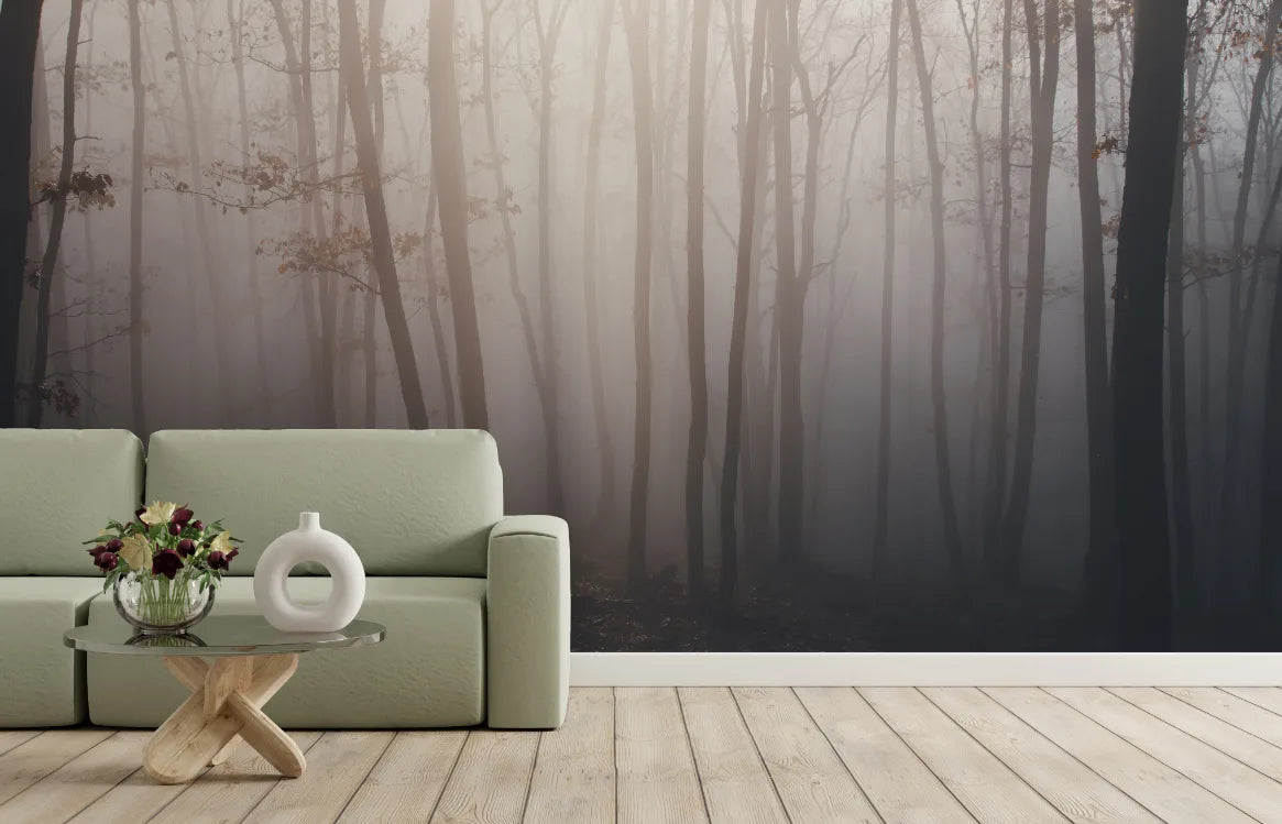 Mystical Super Natural Forest Stick On Wallpaper image 3