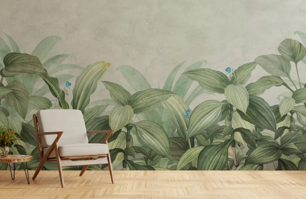 Motley Grass Tropical Plants Wallpaper Murals image 2