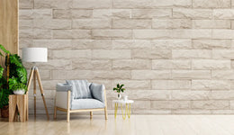 Light Modern Brick Wallpaper Wall Décor image 4