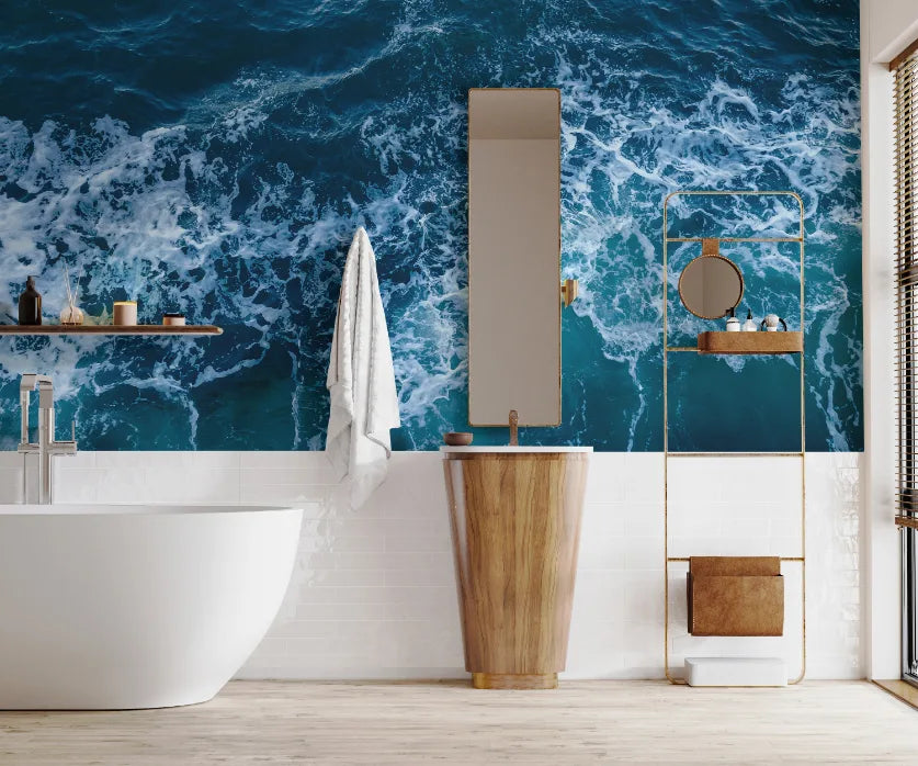 Breezes Wind Ocean Wallpaper image 3