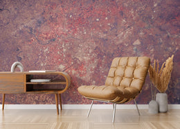 Bold Industrial Rustic Red Metallic Removable Wallpaper image 0