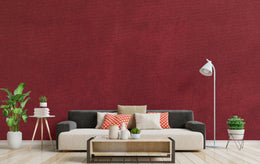 Deep burgundy textured wallpaper for modern living room accent wall fabric style wall mural peel and stick