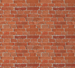 Modern Red Brick Wallpaper Sticker