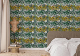 Verdant Vibes Abstract Wallpaper image 4