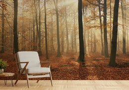 Nature’s Canvas Jungle Stick-on Wallpaper Mural image 3