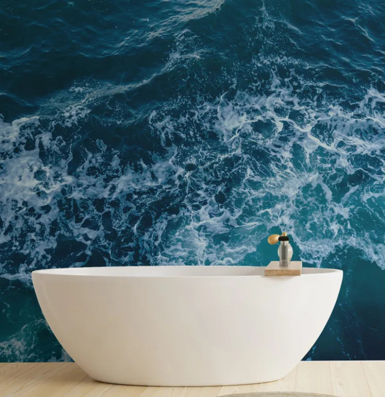 Breezes Wind Ocean Wallpaper image 2