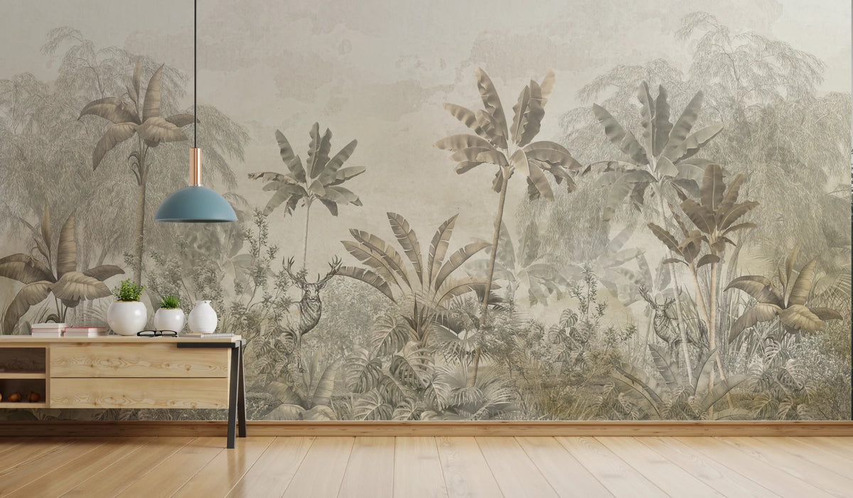 Tropical Escape Jungle Wallpaper Mural