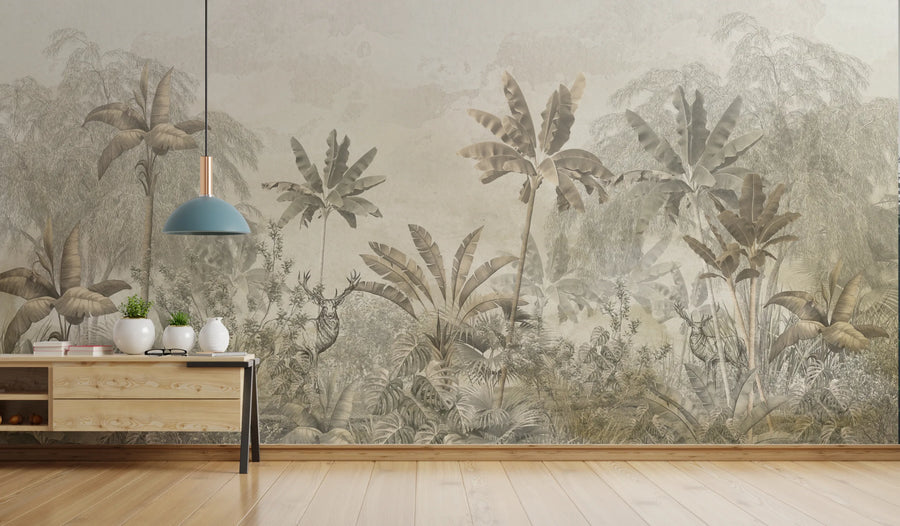 Tropical Escape Jungle Wallpaper Mural