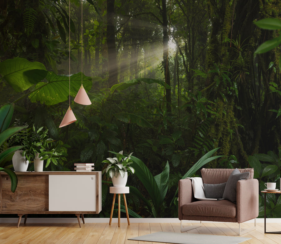Into the Wild Jungle Wallpaper