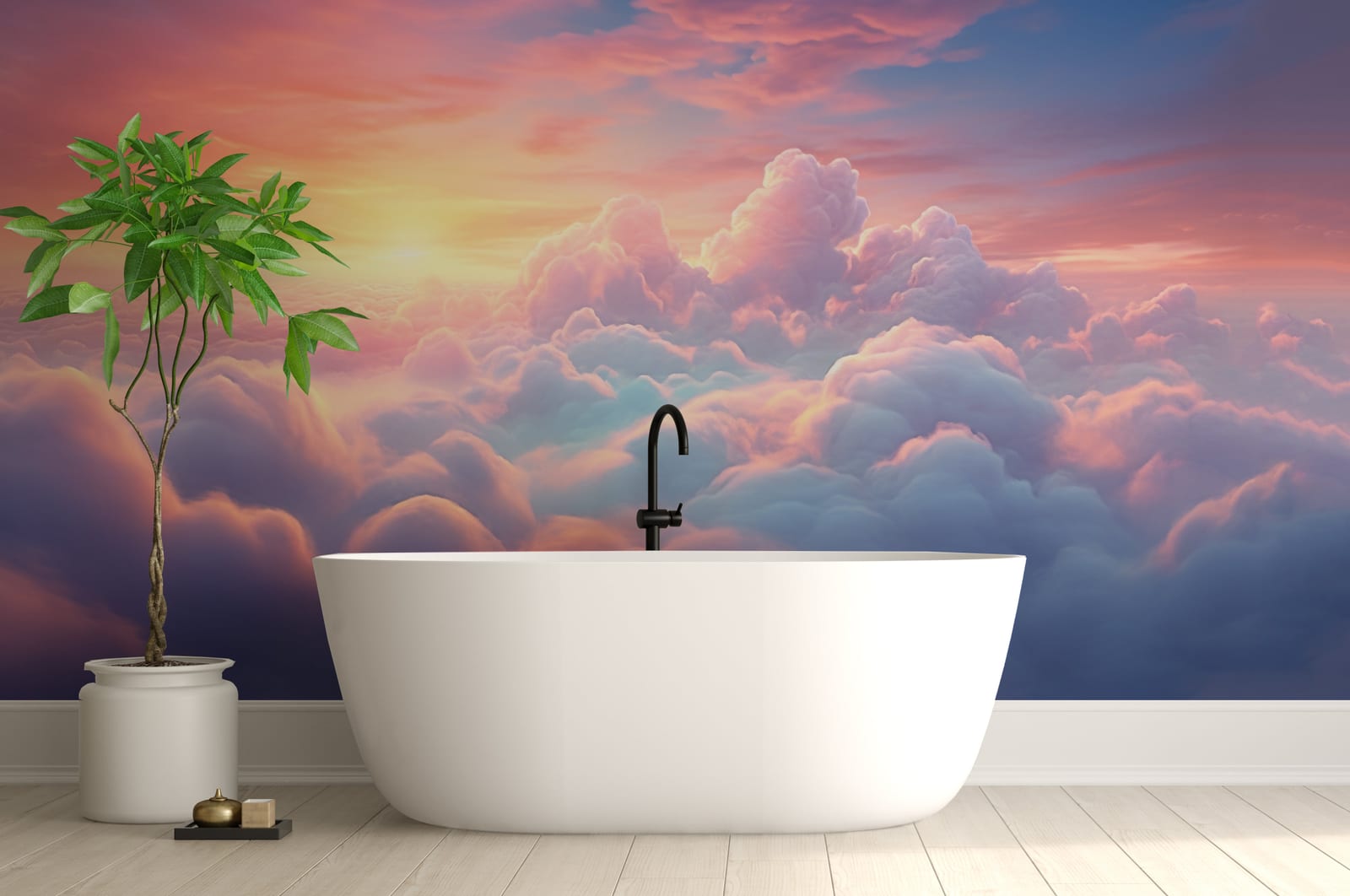 Peaceful Cloud Nature Wallpaper
