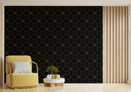 Diamond Geometric Pattern Peel and Stick Wallpaper