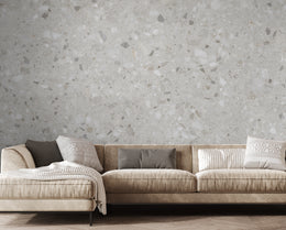 Terrazzo Wallpaper | Beige Stone Modern Peel and Stick Home Decor
